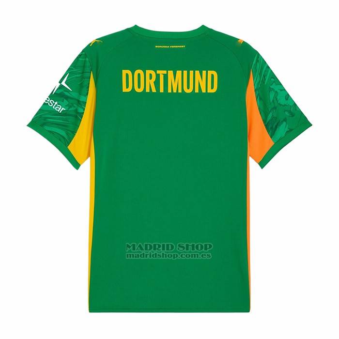 Camiseta Borussia Dortmund Portero 1ª 2025-2026 Verde